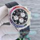 Swiss Replica Rolex Rainbow Daytona N V13  Stainless Steel Oysterflex Rubber Strap (9)_th.jpg